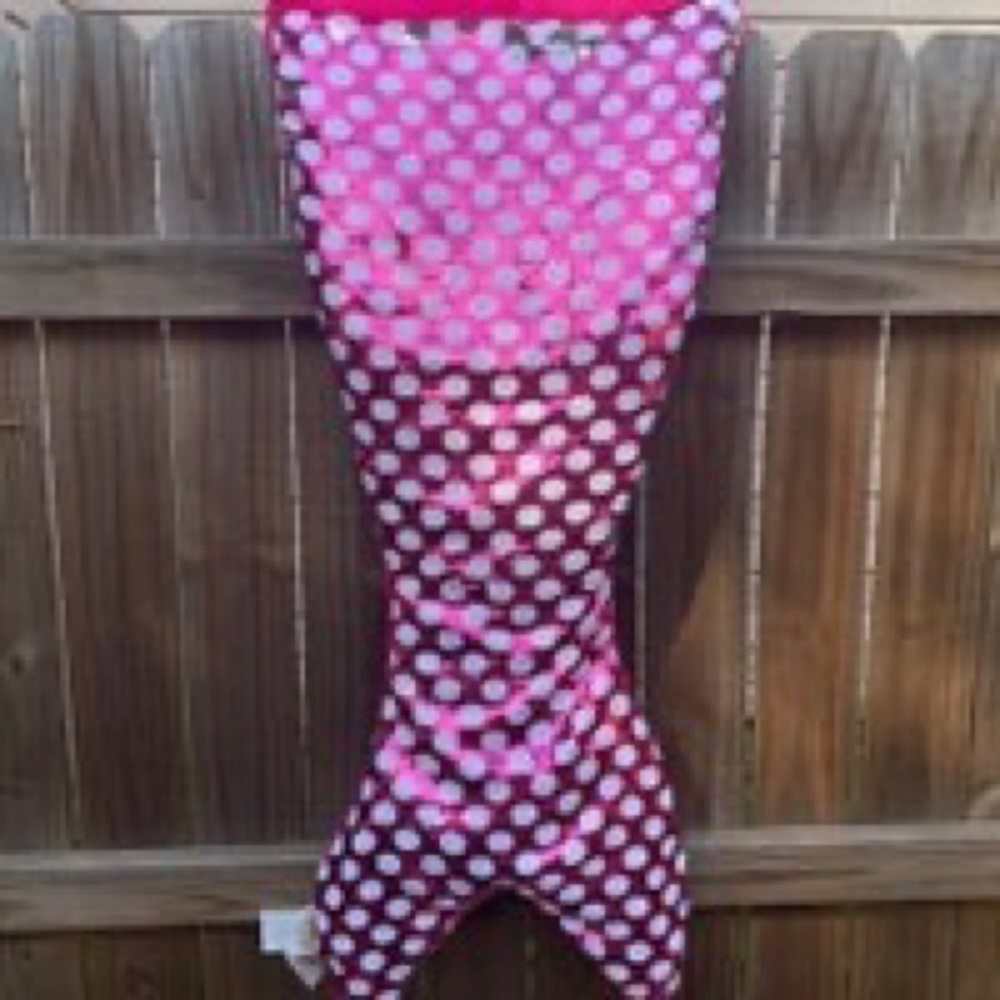 Mermaid tail sleeping bag
